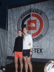 Alison and I after our first 50k, the NorthFace Endurance Challenge San Francisco