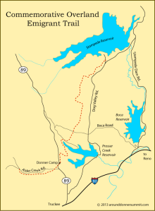 Overland Emigrant Trail Map